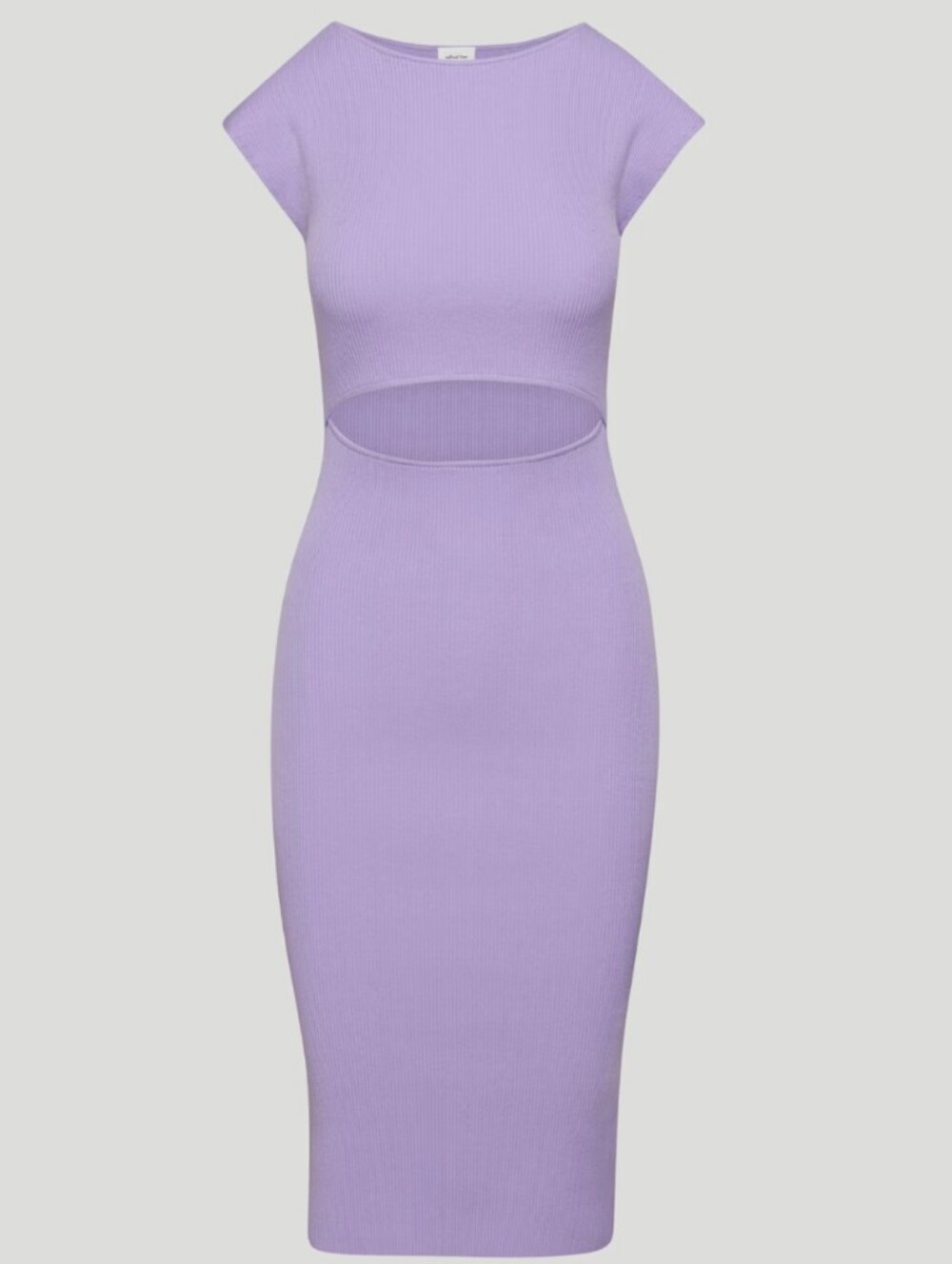 'Wilfred Free' Cut-Out Knit Midi Dress